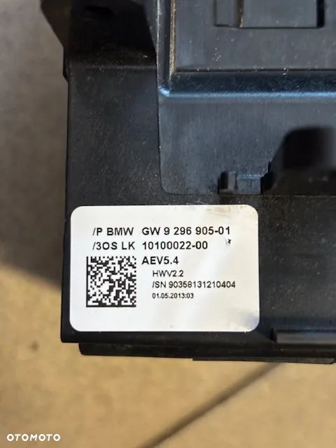 LEWAREK WYBIERAK ZMIANY BIEGÓW AUTOMAT BMW F10 F11 9296905-01 - 4