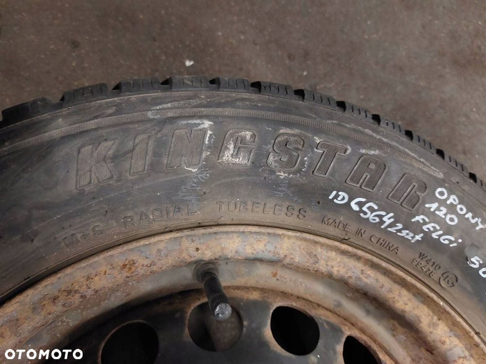 OPONY ZIMOWE 2 SZT 185/65R14 2006R KINGSTAR W410 POWIĄZANA OPEL ASTRA - 3