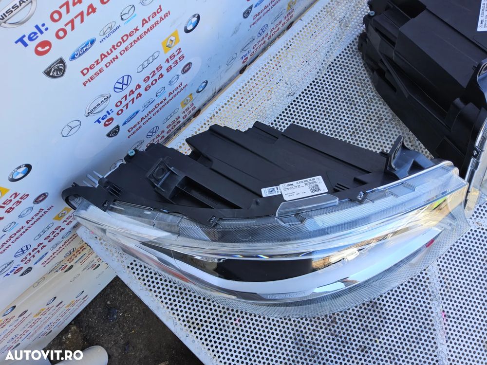 Far Led Mercedes Sprinter w907 faruri Led stânga dreapta complete cod a9109067600 a9109067500 dupa 2018 - 6