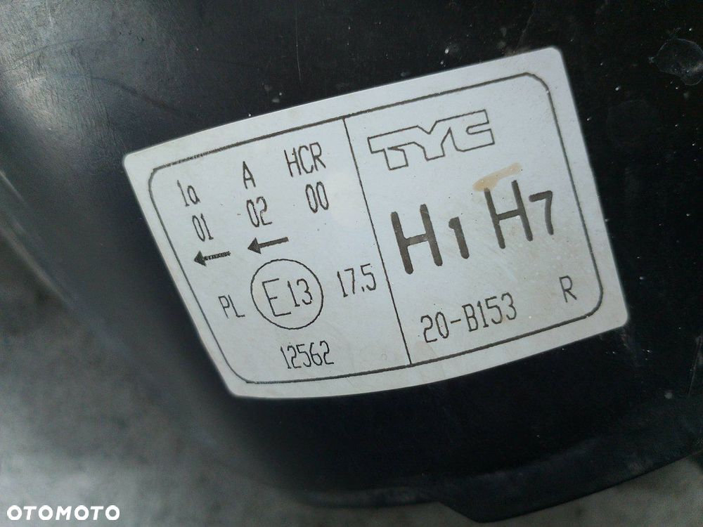 LAMPA PRZÓD PRAWA OPEL CORSA D 20-B153 TYC - 2