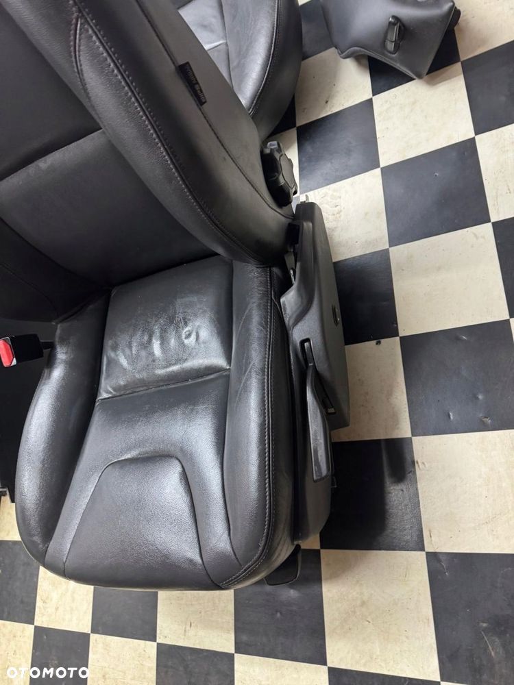 fotel lewy prawy fotele kanapa tył volvo s60 ii 2011-2018 skóra - 6