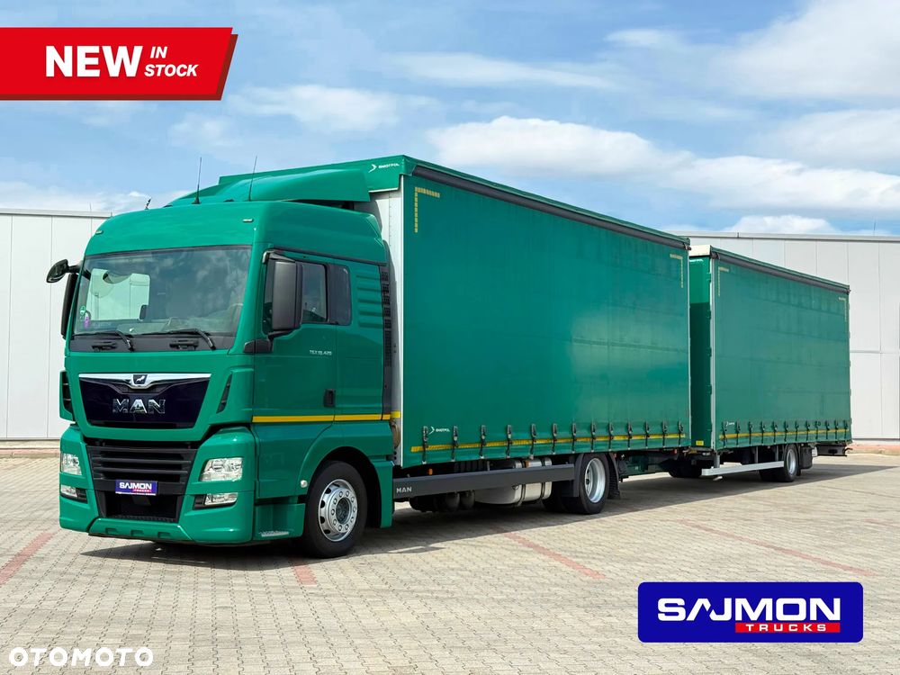 MAN TGX 18.420 / ZESTAW TANDEM 120M3 / PRZEJAZDOWY / 7,75 M + 7,75 M - 1