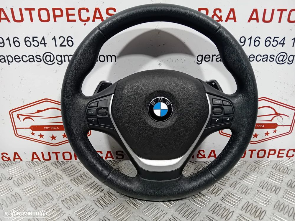 Volante BMWF20 F21 F30 F31 com Patilhas Original - 1
