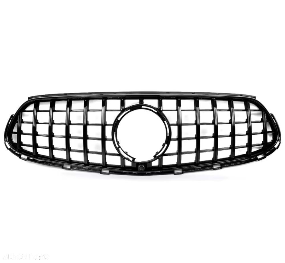 Grila Frontala Radiator Mercedes GLC GT X254 2022-2024 Negru Lucios - 2