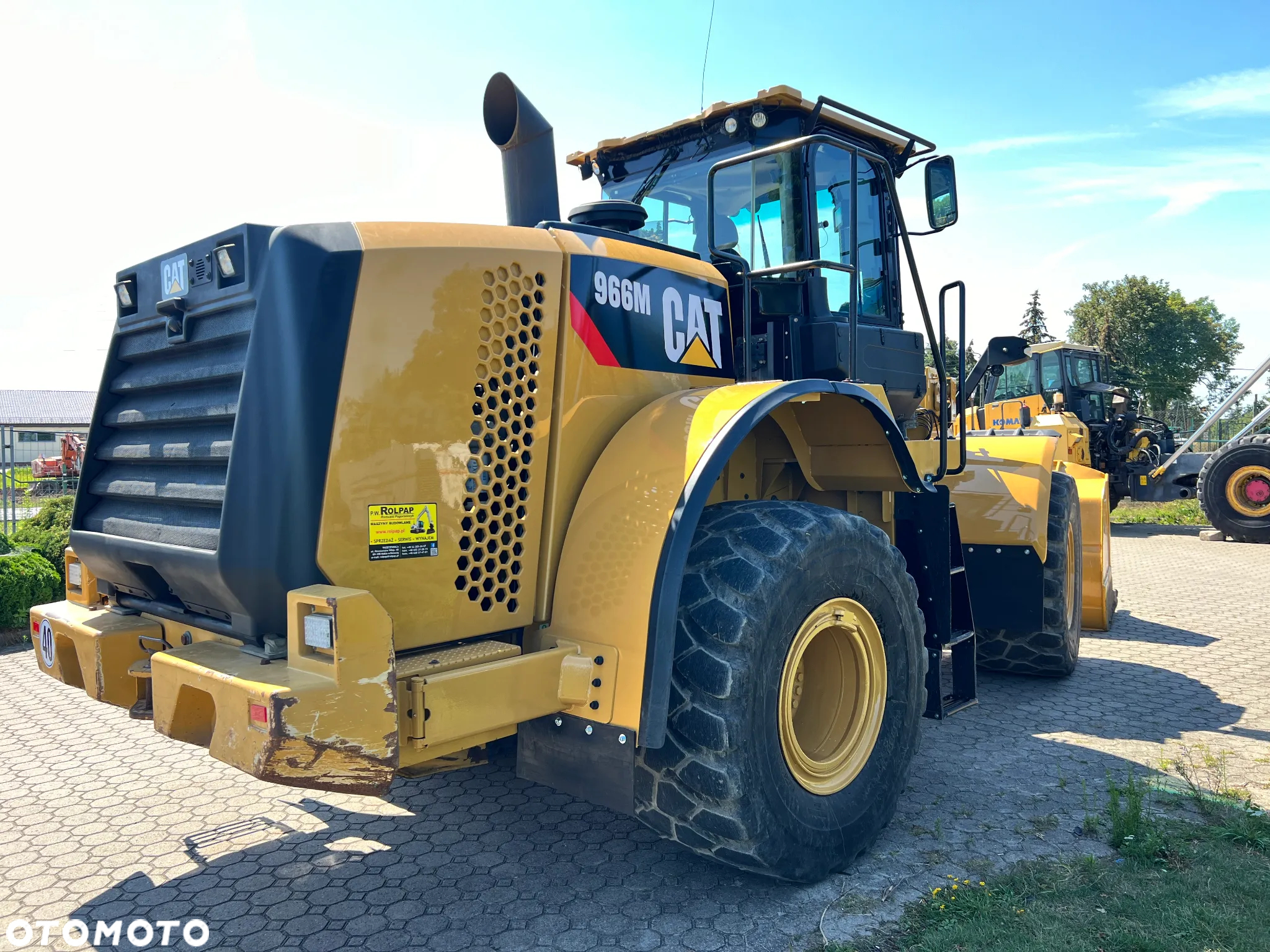Caterpillar ładowarka CAT 966M 966 WAGA 2014 10700h 24t - 4