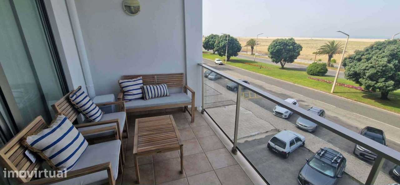Apartamento para arrendar, na marginal, de frente para o mar - Grande imagem: 2/11
