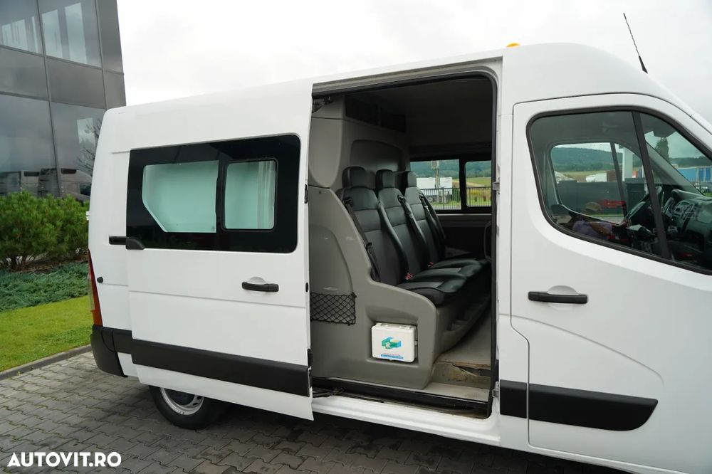 Renault MASTER / MANUALĂ / MASĂ AUTO 3500 KG / 6 LOCURI / IMPORTAT / CONTRACT POST-SERVICE - 32