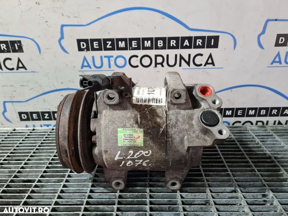 Compresor clima Mitsubishi L200 Facelift 2.5 Diesel 2010 - 2015 4D56 (1076) MN123626 - 1