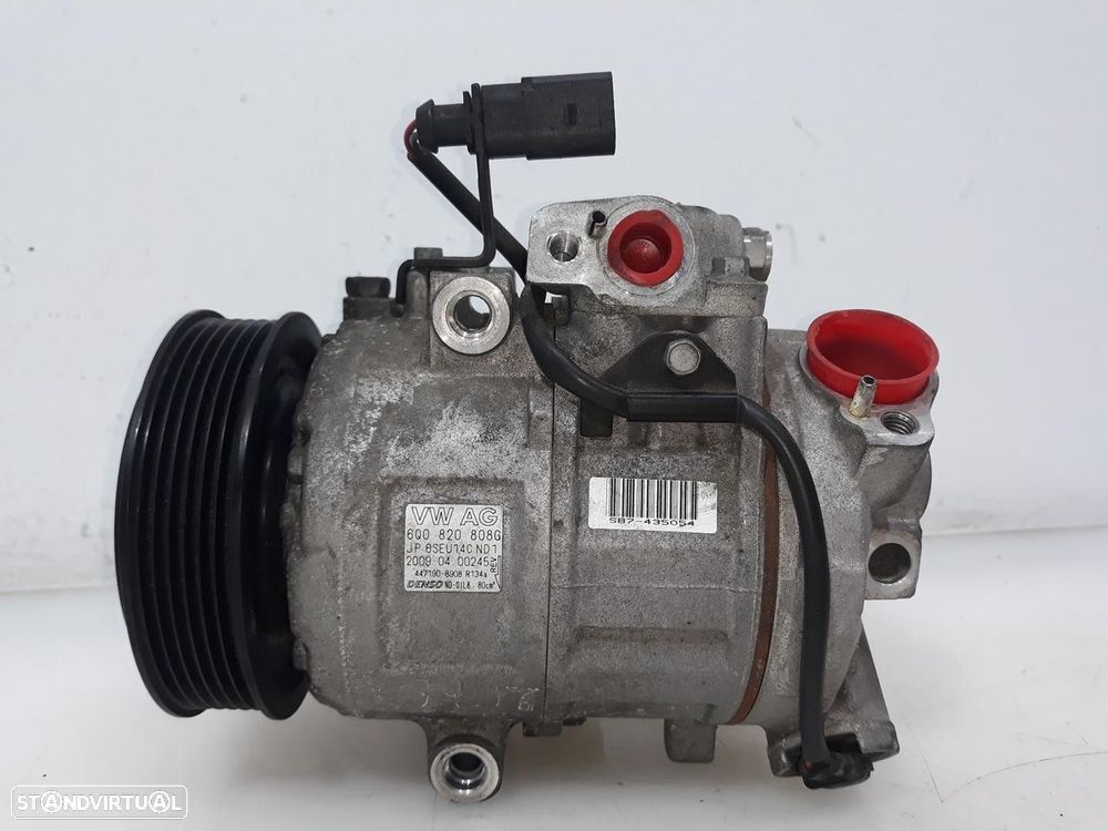 COMPRESSOR AR CONDICIONADO SEAT IBIZA III 2009 -6Q0820808G - 6