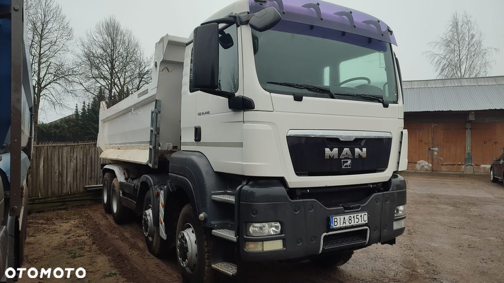 MAN 41.440 8x8 Meiller kipper 2011r - 2