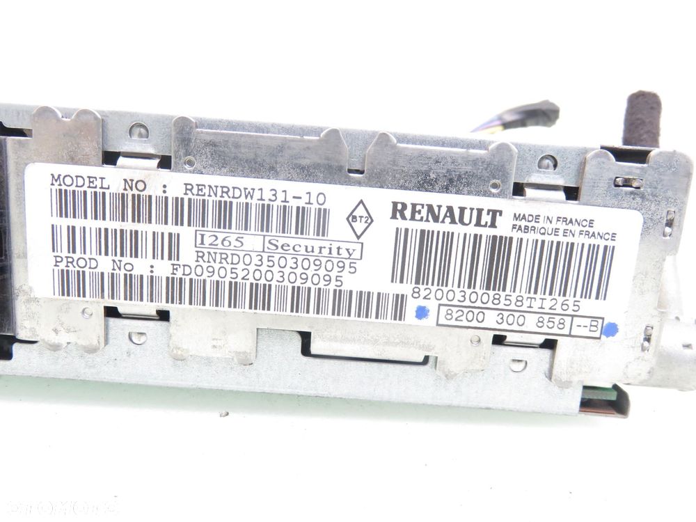 RADIO RENAULT SCENIC II 8200300858B - 2