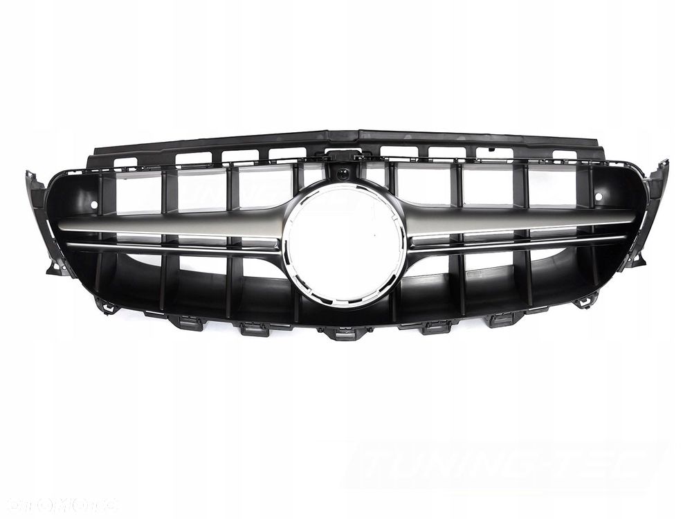 Atrapa Grill Kratka Tuning Amg S Black Silver Mercedes E klasa 213 2016-20 - 2
