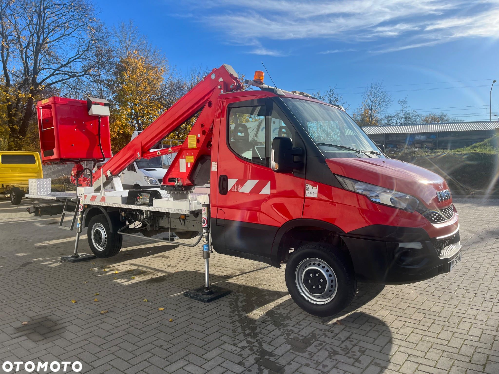 Iveco Podnośnik Koszowy GSR 16 metrów Zwyżka Izolowany Kosz Stan Idealny UDT jak Wumag Ruthmann Multitel - 7