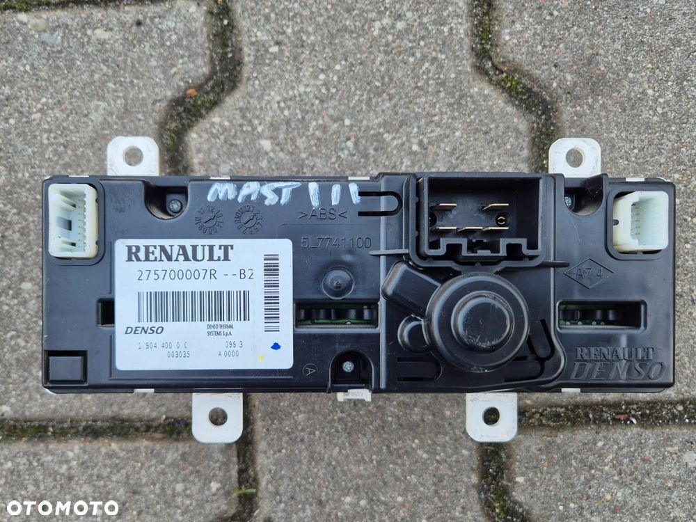 PANEL OGRZEWANIA MASTER III MOVANO B  NV400 2.3 10r.+ - 2