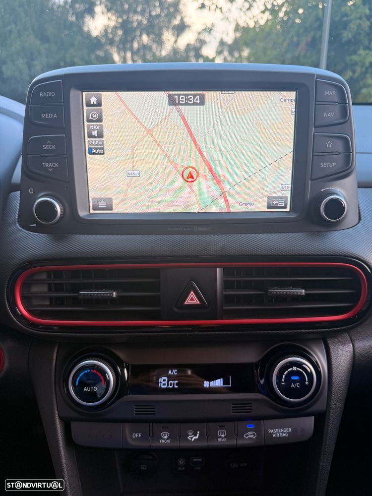 Hyundai Kauai 1.0 T-GDi Premium Pele/Tec Ver.+Nav+Vision - 30