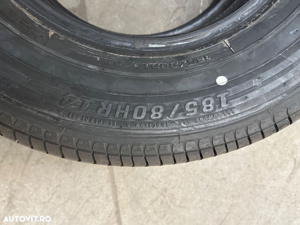 Vând 4 anvelope 185/80/14 Dunlop oldtimer noi - 5