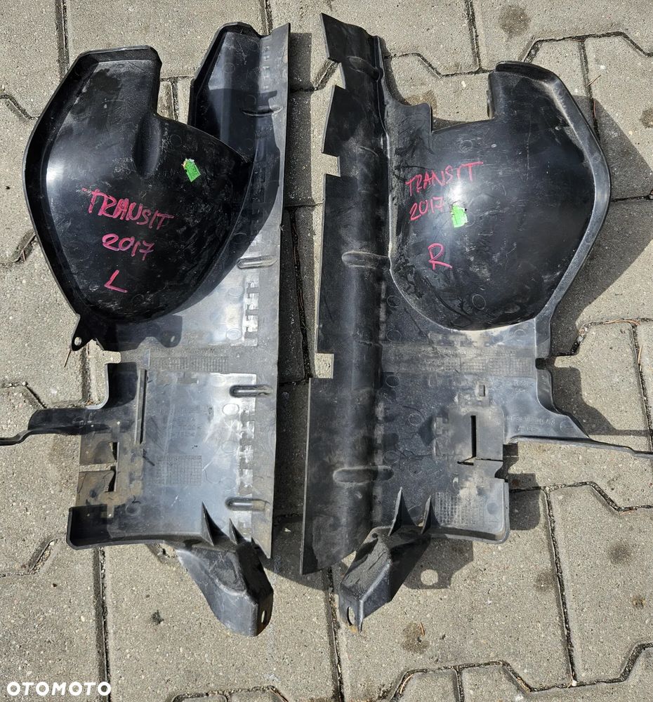 Ford Transit MK8 wlot do chłodnicy kierownica powietrza