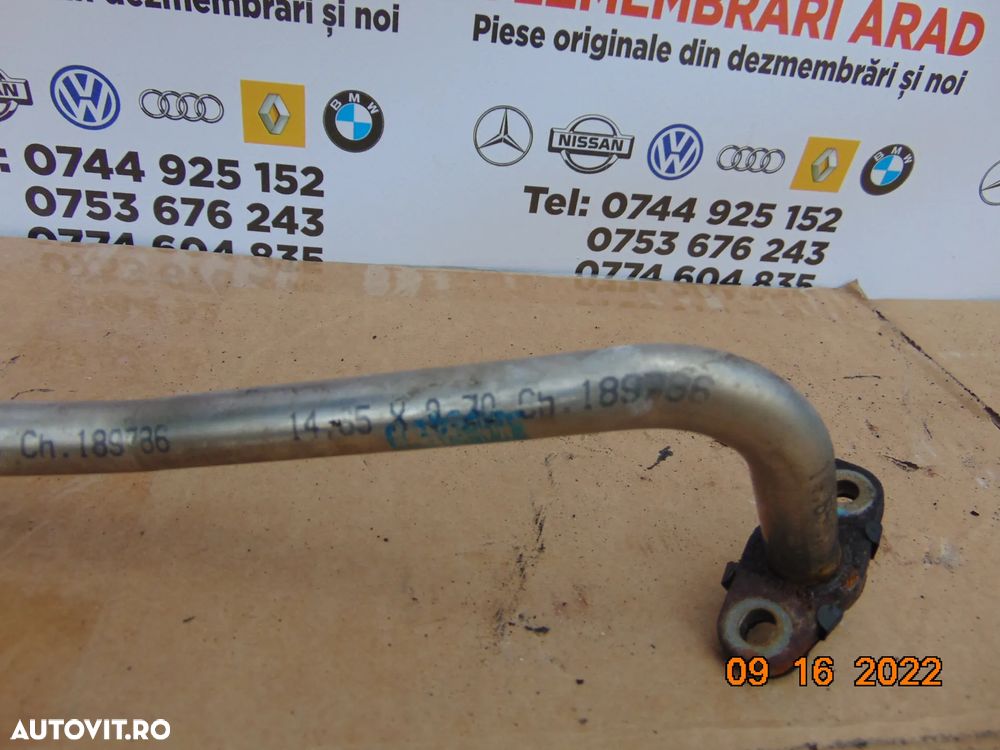 Conducta ulei Renault Megane 3 1.6dci Scenic 3 grand scenic nissan qashqai 1.6 conducta turbina - 2