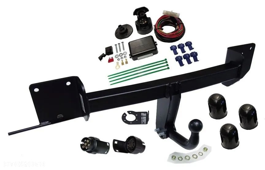 BMW E84 X1 5d 2009 NOWY HAK HOLOWNICZY FIRMY AUTOHAK Z KULĄ ODKRĘCANA NA DWIE ŚRUBY +MODUŁ7PIN - 3