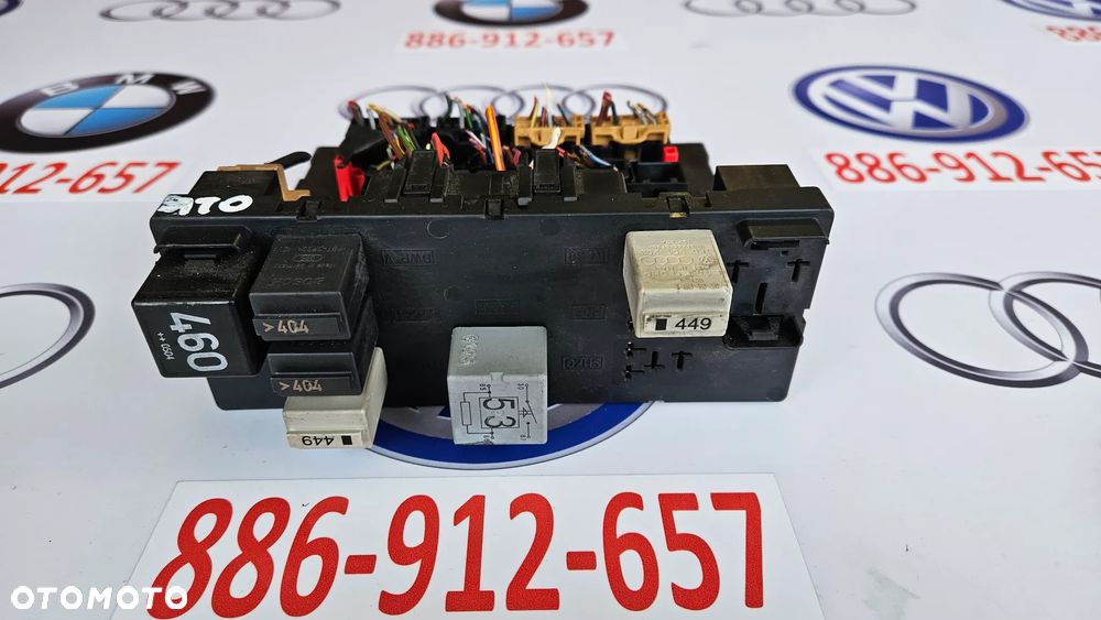 VW Touran 1T Moduł bordnetz Sterownik komfortu BCM 1K0937049M - 4