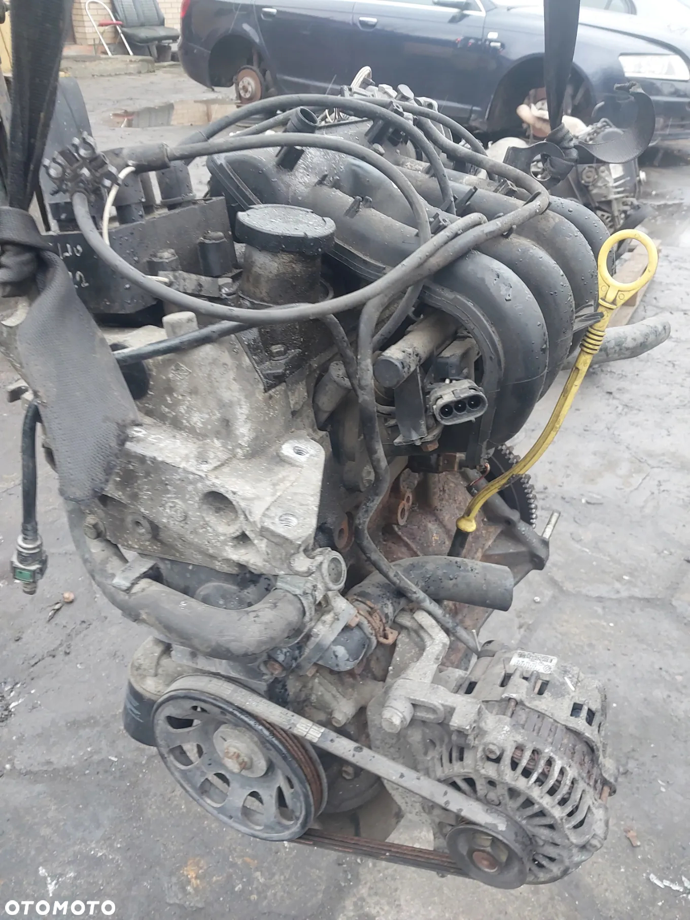 Silnik kompletny 1.2 8v D7FD 720 D7F D720 Renault Kangoo Twingo Clio Modus 58KM - 4