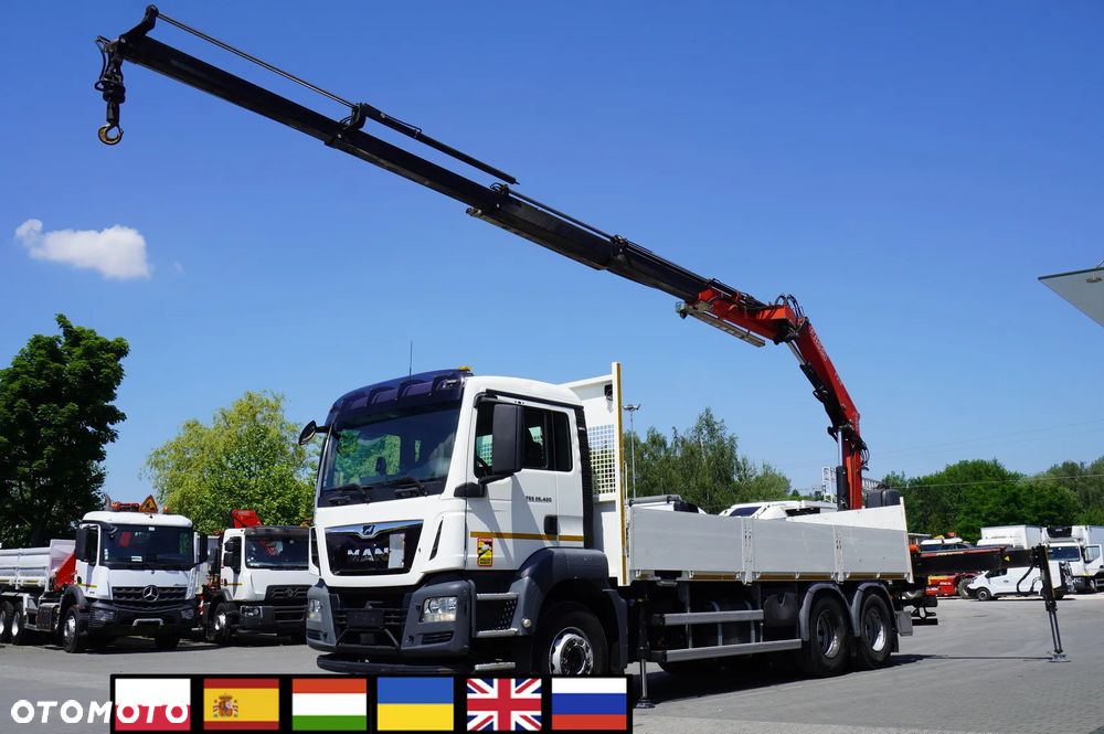 MAN TGS 26.420 6×4 / Fassi F215A.2.24 / Pilot / Rotator / platforma 6.7 m / 3 sztuki_255171 - 1
