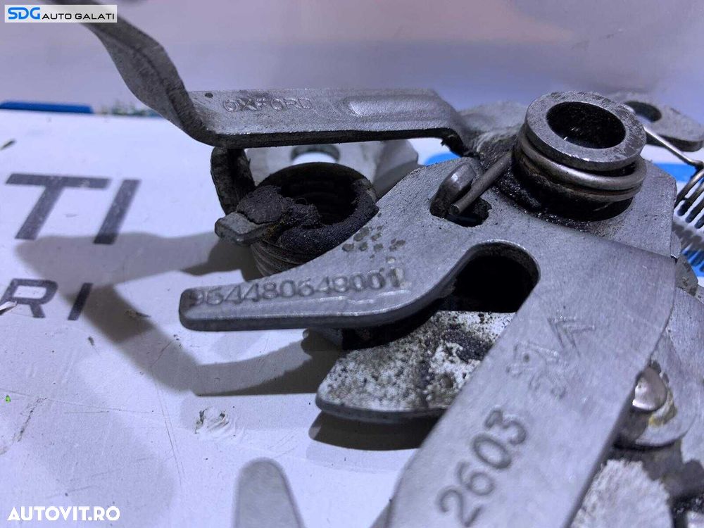 Broasca Incuietoare Capota Motor Peugeot Partner 1998 - 2008 Cod 964480648001 9644806480 [B3468] - 2