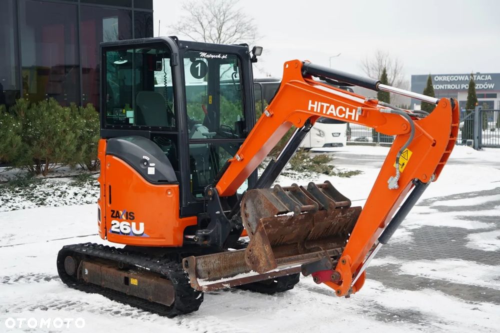 Hitachi ZX26U-6 CR / MINIKOPARKA / 2022 ROK / 1800 MTH / KOMPLET ŁYŻEK - 15