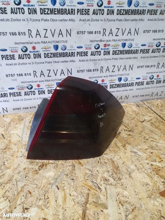 Lampa Stop Tripla Dreapta Renault Megane 2 Facelift Berlina Fumuriu - 2