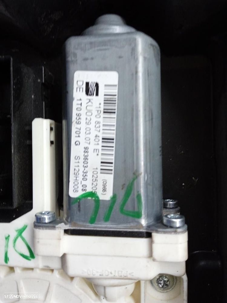 ELEVADOR DE VIDRO FRONTAL ESQUERDO SEAT LEON 2007 -1K0959793M - 6