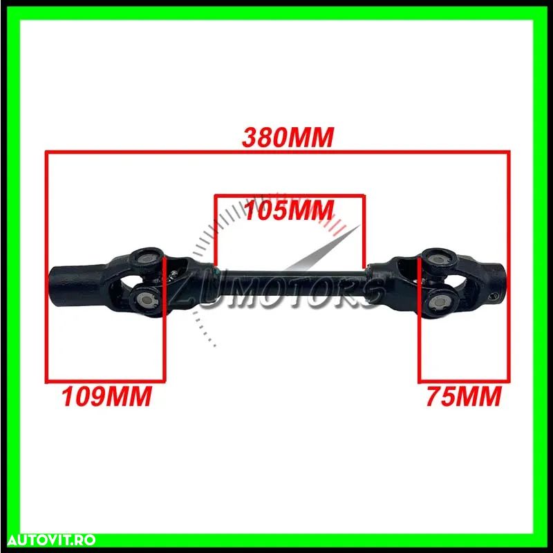 Cardan Fata Atv LINHAI  300 310 320 400 410 420 (38cm) - Cod Original 24437 - 7