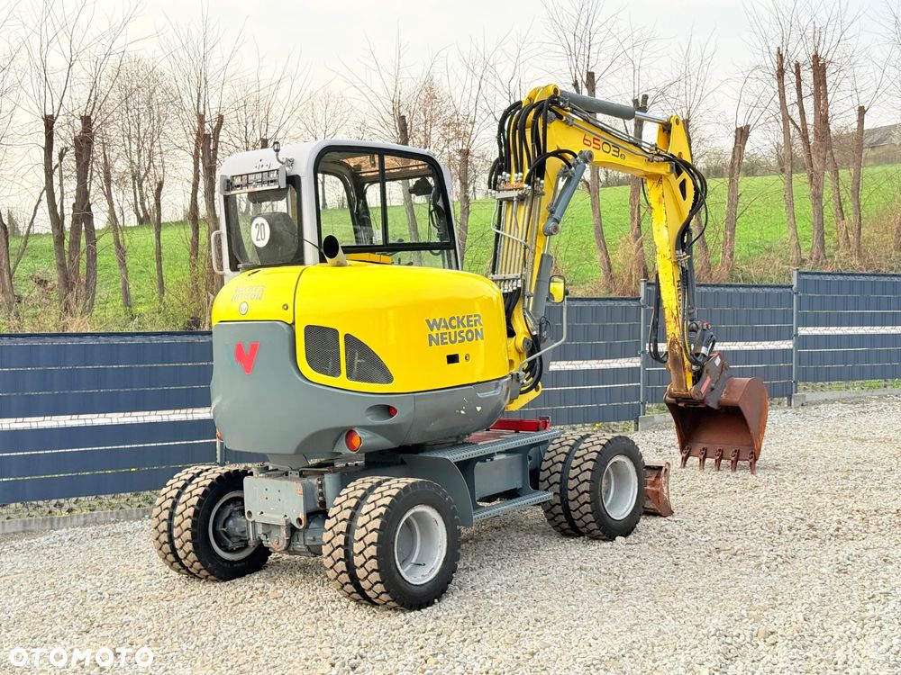 Wacker Neuson * Koparka Kołowa * Wacker Neuson  6503 * Bardzo Dobry Stan * Sprowadzona - 22