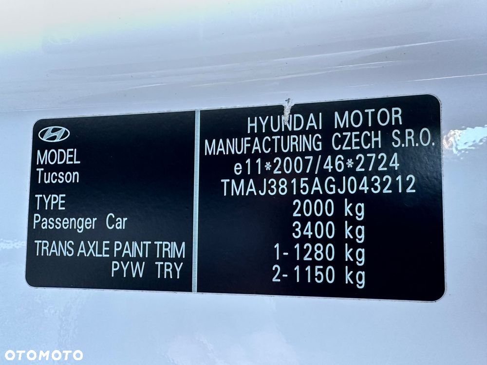 Hyundai Tucson 1.7 CRDI BlueDrive Comfort 2WD - 16