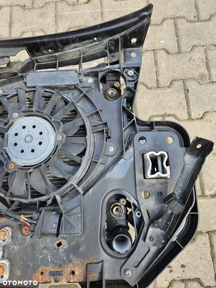 Audi A6 C6 pas przód przedni wzmocnienie chłodnica wentylator  TDi - 4