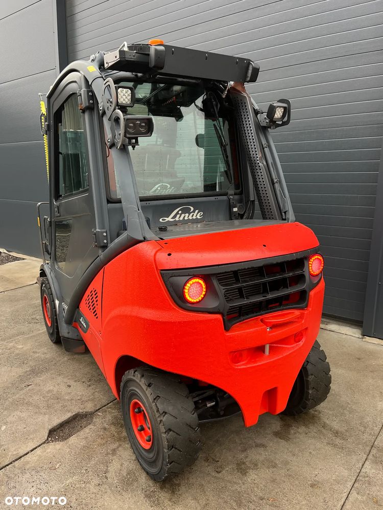 Linde H20D/600 DIESEL Triplex widły teleskopowe Klima Pozycjoner - 13