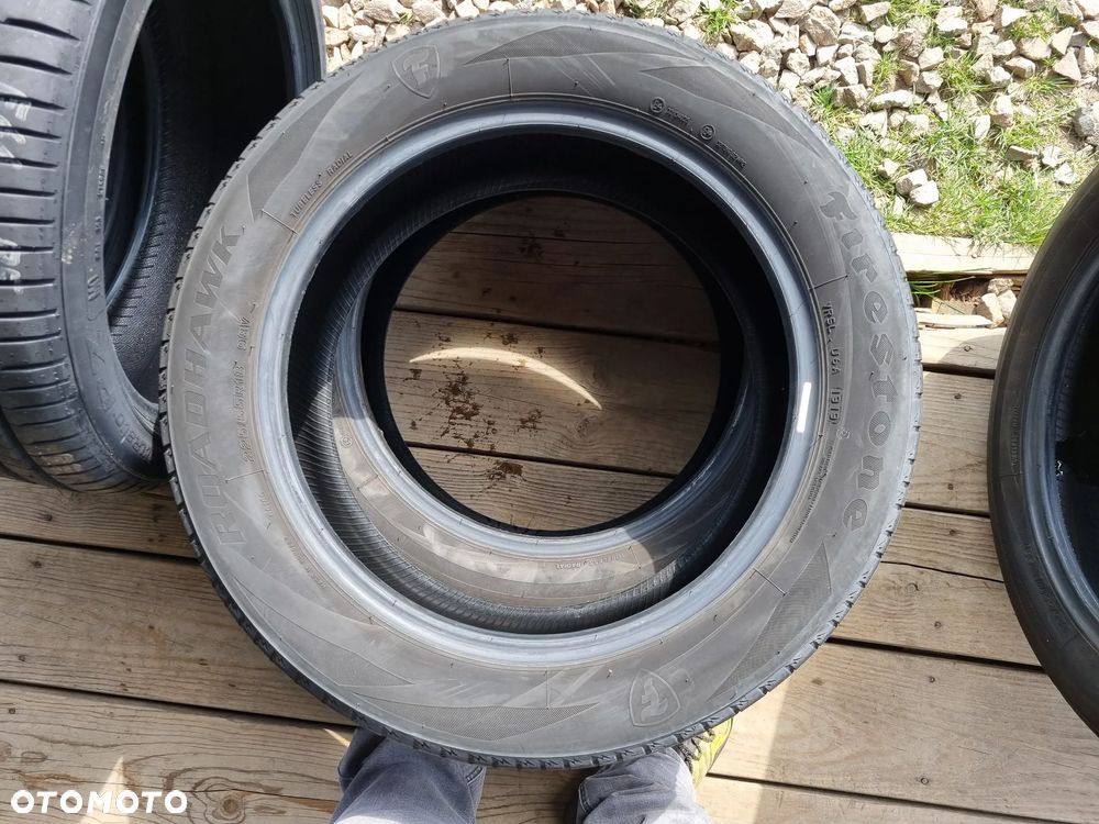 Opony Firestone Roadhawk 225/55R18 98V 2019r.5,5/5mm bdb stan - 10