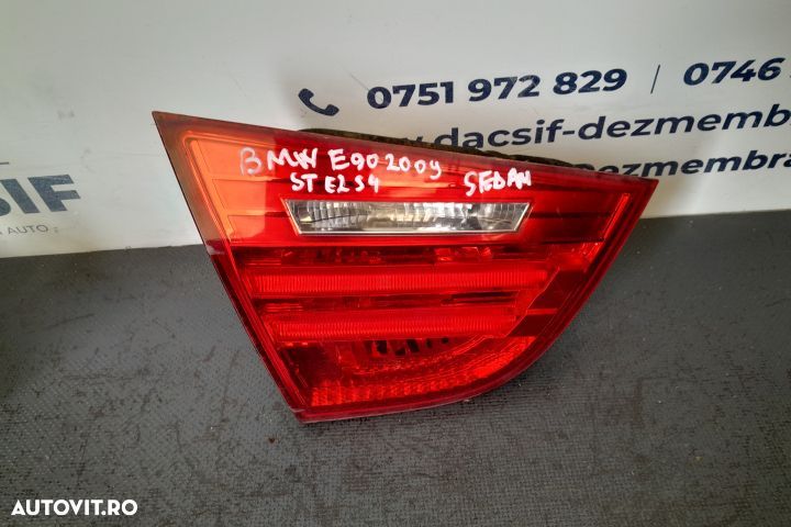 Lampa / Tripla stop stanga pe capota portbagaj 7154155 7154155 BMW Se - 1