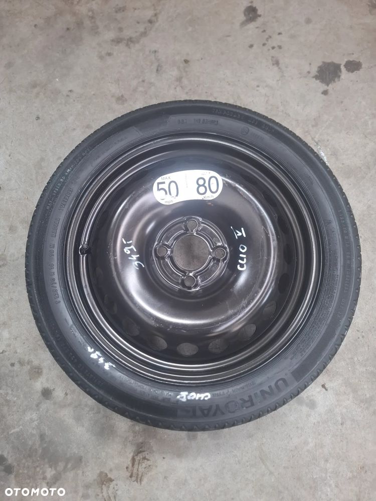 RENAULT CLIO V KOŁO ZAPASOWE 125/70R16 - 1