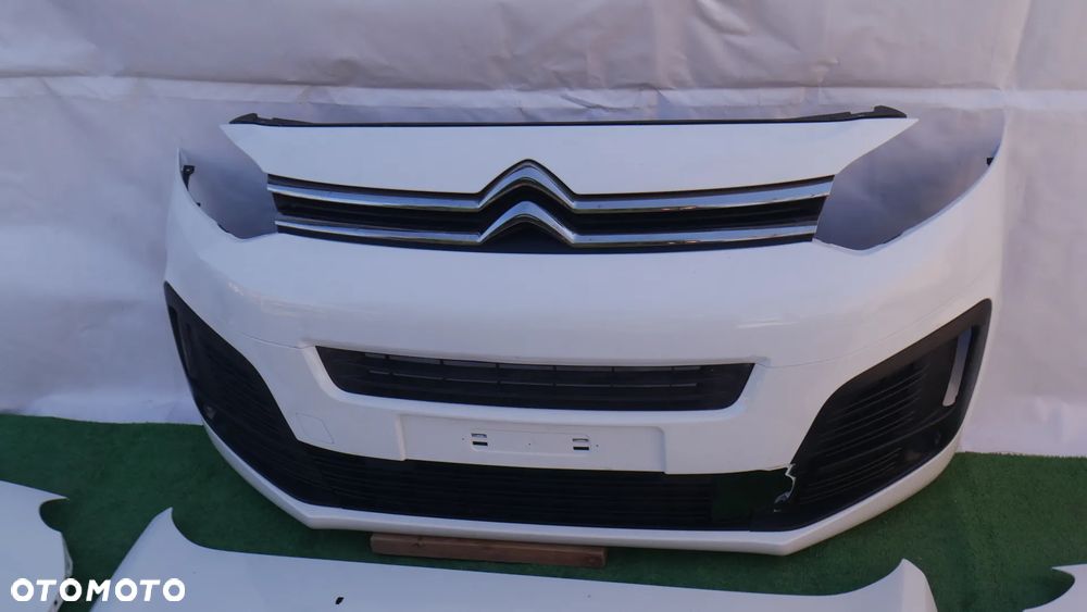 CITROEN JUMPY 3 III MASKA BŁOTNIKI LAMPY ZDERZAK BELKI CHŁODNICE PAS PRZEDNI KIEROWNICE POWIETRZA - 10