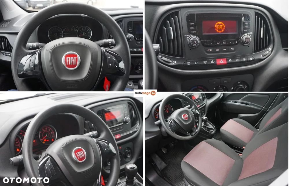 Fiat DOBLO PROFESSIONAL L2H1 Long MAXI VAN WZMOCNIONY Ładowność 961kg, Homologacja cięż. VAT-1, HAK wpinany 1300kg, Alarm, Czujniki parkowania, Halogeny, Podgrzewane fotele, Koła 16' MOCNY SILNIK 1.6 MultiJet, 105KM Emisja spalin Euro-6, Skrzynia biegów 6cio stopniowa! Zabudowa paki, F-VAT23% - 6