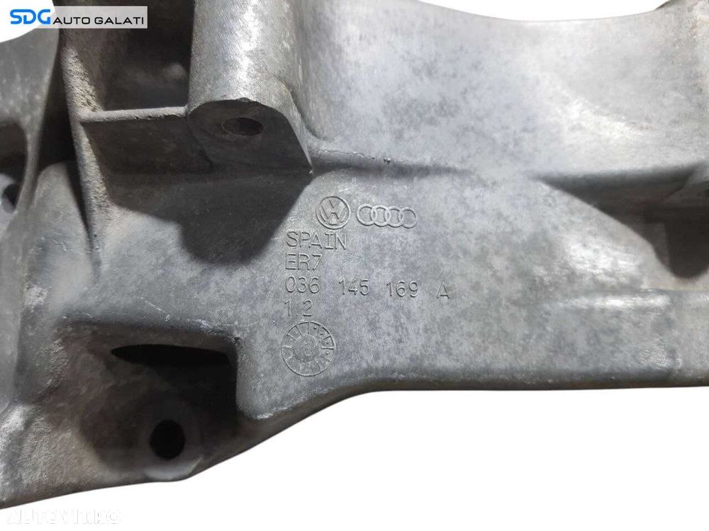 Suport Accesorii Rola Intinzatoare Motor Alternator Skoda Octavia 1 1.4 Benzina 1997 - 2011 Cod 036145169A [N2045] - 6
