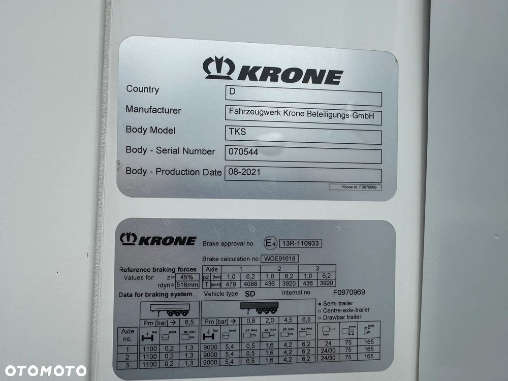 Krone Hakowa, Carrier Vector HE19, Nowe opony!! - 35