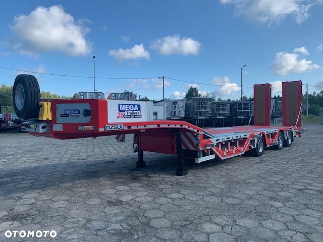 Inny NACZEPA NISKOPODWOZIOWA 3 OSIOWA Z ZAGŁĘBIENIAMI NA KOŁA! najazdy Hydrauliczne! - 31