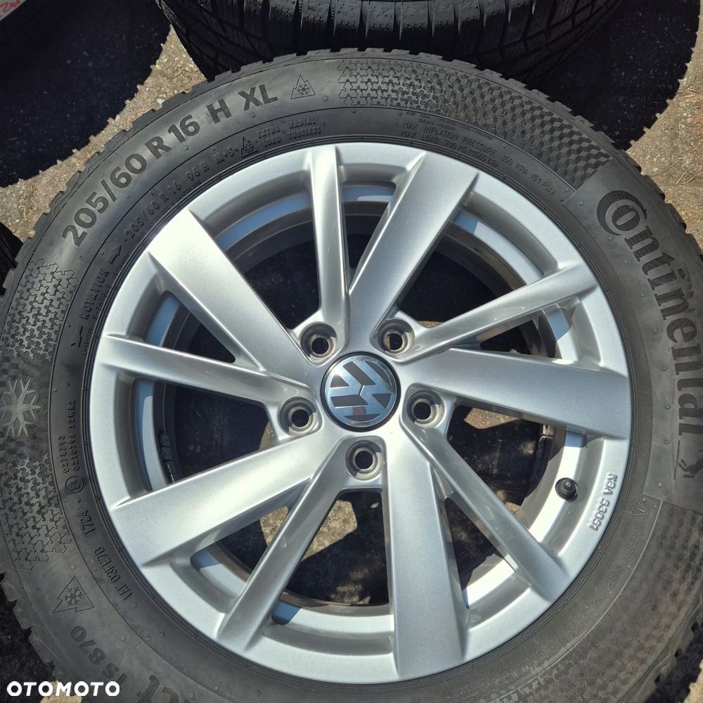 ZIMA 205/60 R16 ORYGI. VW T-ROC PASSAT TOURAN CADDY ATECA OCTAVIA 4 YETI - 3