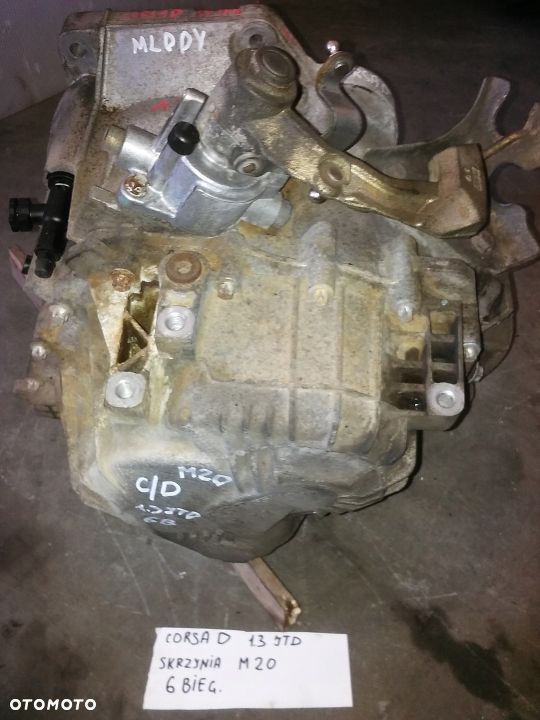 SKRZYNIA BIEGÓW OPE CORSA D ASTRA J 1.3CDTI 6B M20 - 2