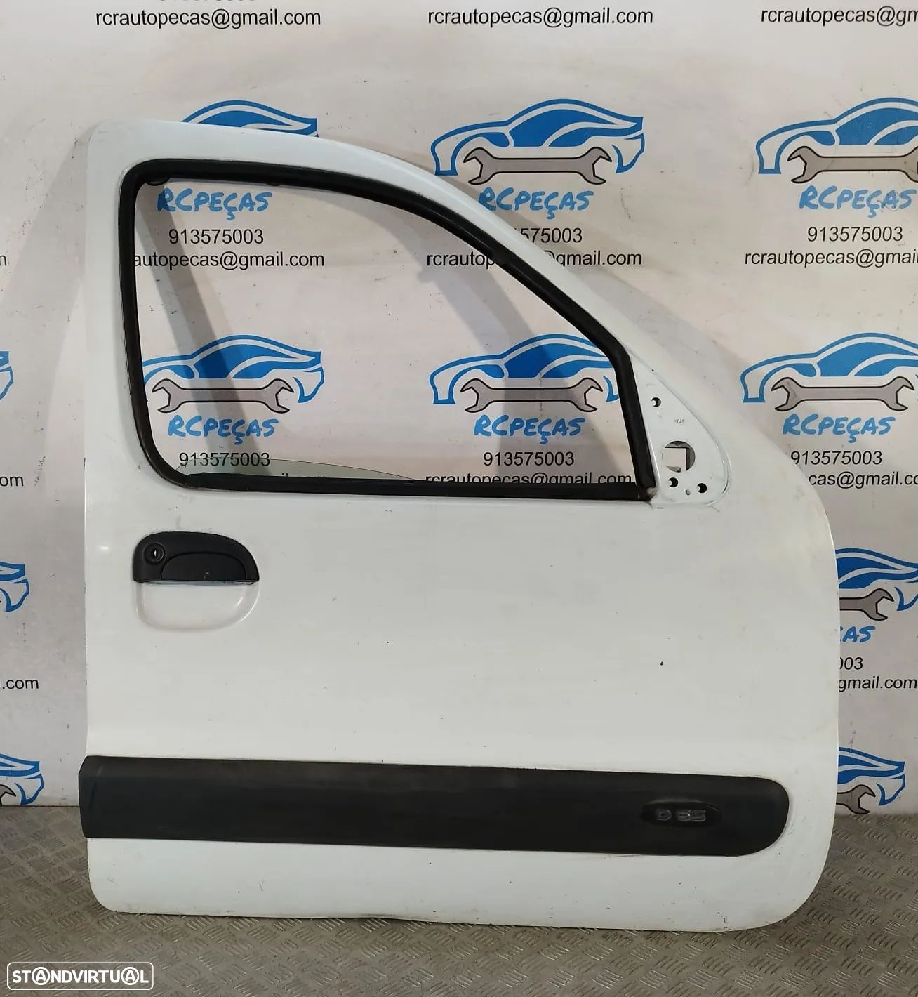 PORTA PORTAS FRENTE FRONTAL DIREITA RENAULT KANGOO I 1 MK1 FASE I 1 7751471747 FECHO ELEVADOR MOTOR PUXADOR VIDRO RETROVISOR RETROVISORES - 1