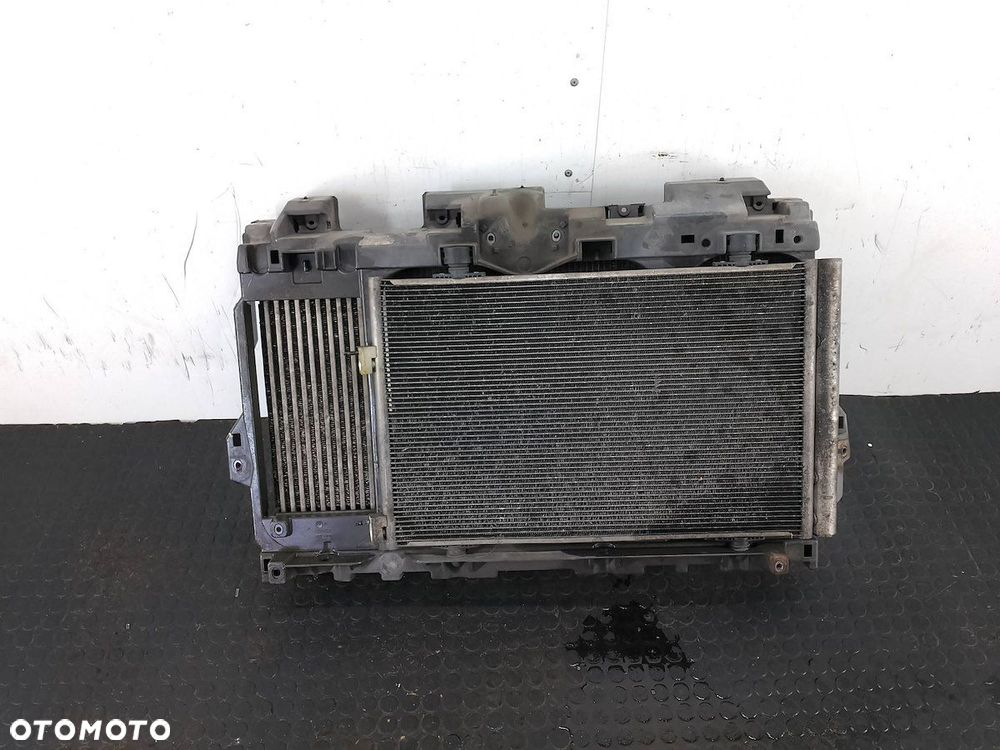 PAS PRZÓD, CHŁODNICE, WENTYLATOR CITROEN C5 III 9687359380 9684957680 1.6 - 1