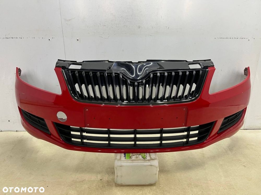 Zderzak przedni Skoda Fabia 2 II 10-14r. Lift przód 5J0807221D - 1
