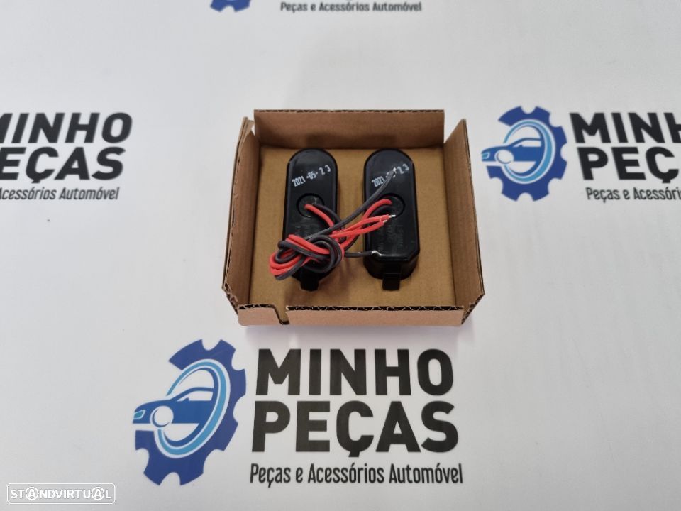 Piscas Laterais Led Fundo Preto Vw Golf 3/4 - 4