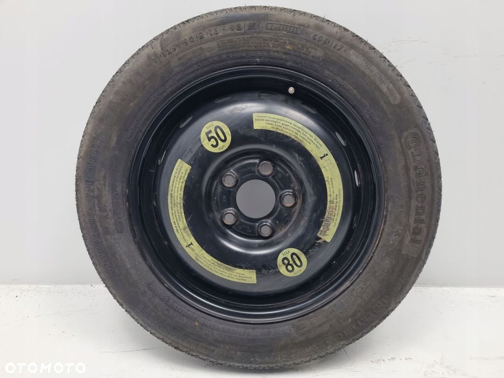KOŁO DOJAZDOWE Mercedes W169 W245 dojazdówka 125/90 R16 5x112 1694000802 - 2